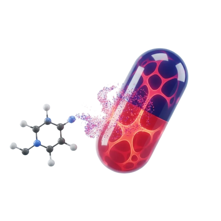 L-Arginine — aminokyselina, ktorá podporuje energiu a výdrž.