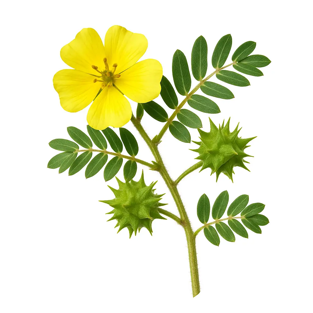 Tribulus terrestris — rastlina s potenciálom na povzbudenie vitality.